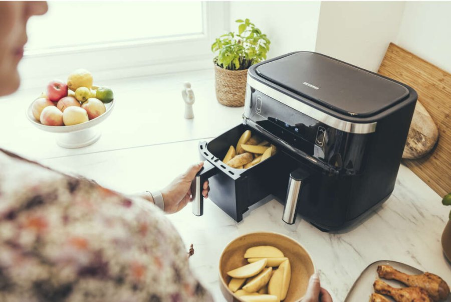 Severin Dobbelt Airfryer 3,25 L, Sort