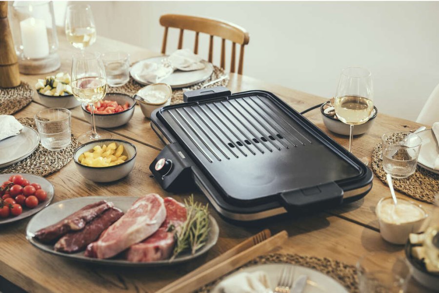 Severin Plancha Elbordgrill, Sort