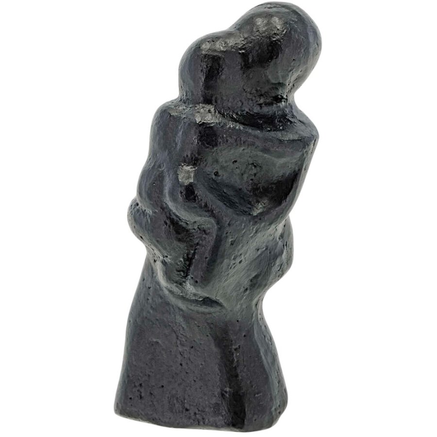 Mors Skulptur Krligheden Bor i Os H8,5 cm, Sort