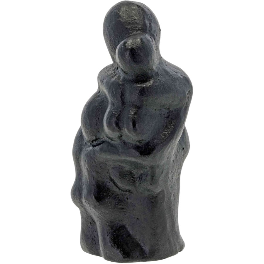 Mors Skulptur Krligheden Vokser H8,5 cm, Sort