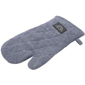 Bastian Pillivuyt Recycelter Grillhandschuh 33x18 cm, Marineblau