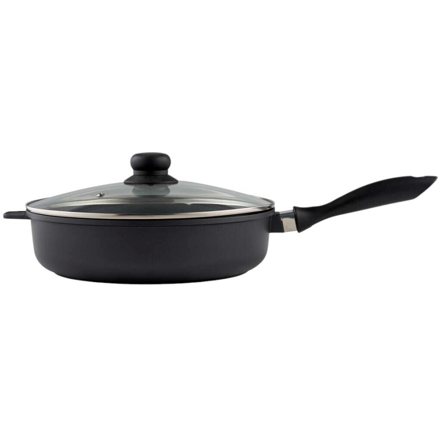 Funktion Sauterpande m. Keramisk Non-stick 28 cm, Sort