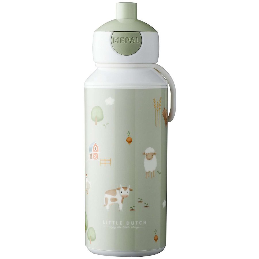 Mepal Pop-up Campus Drikkeflaske 400 ml, Little Farm