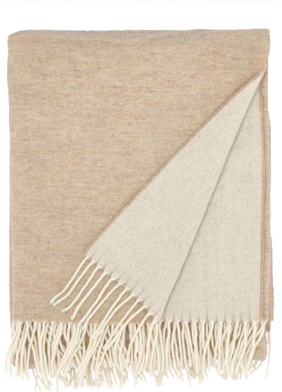 Sdahl Tranquil Plaid 130x170 cm, Beige