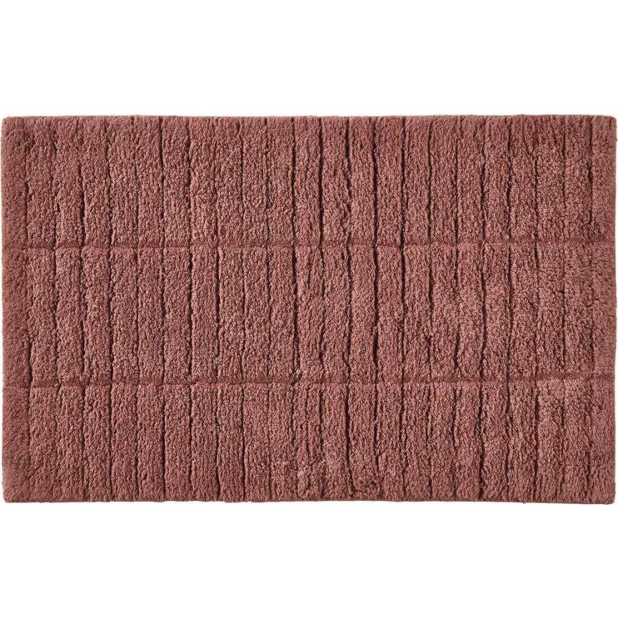 Zone Denmark Tiles Badematte 50x80 cm, Peach Red