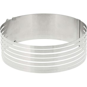 Blomsterbergs Kuchenteile/Ausstecher 24-30 cm, Stahl