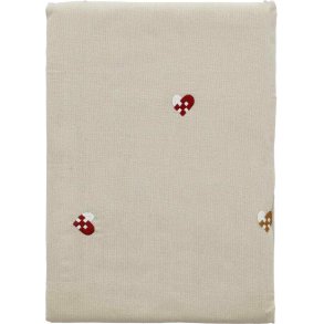 S�dahl Christmas Hearts Tischdecke �180 cm, Rot