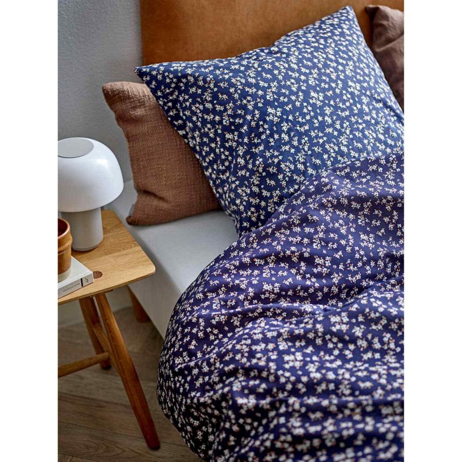 Södahl Painter's Garden Sengetj 140x220 cm, Navy Blue