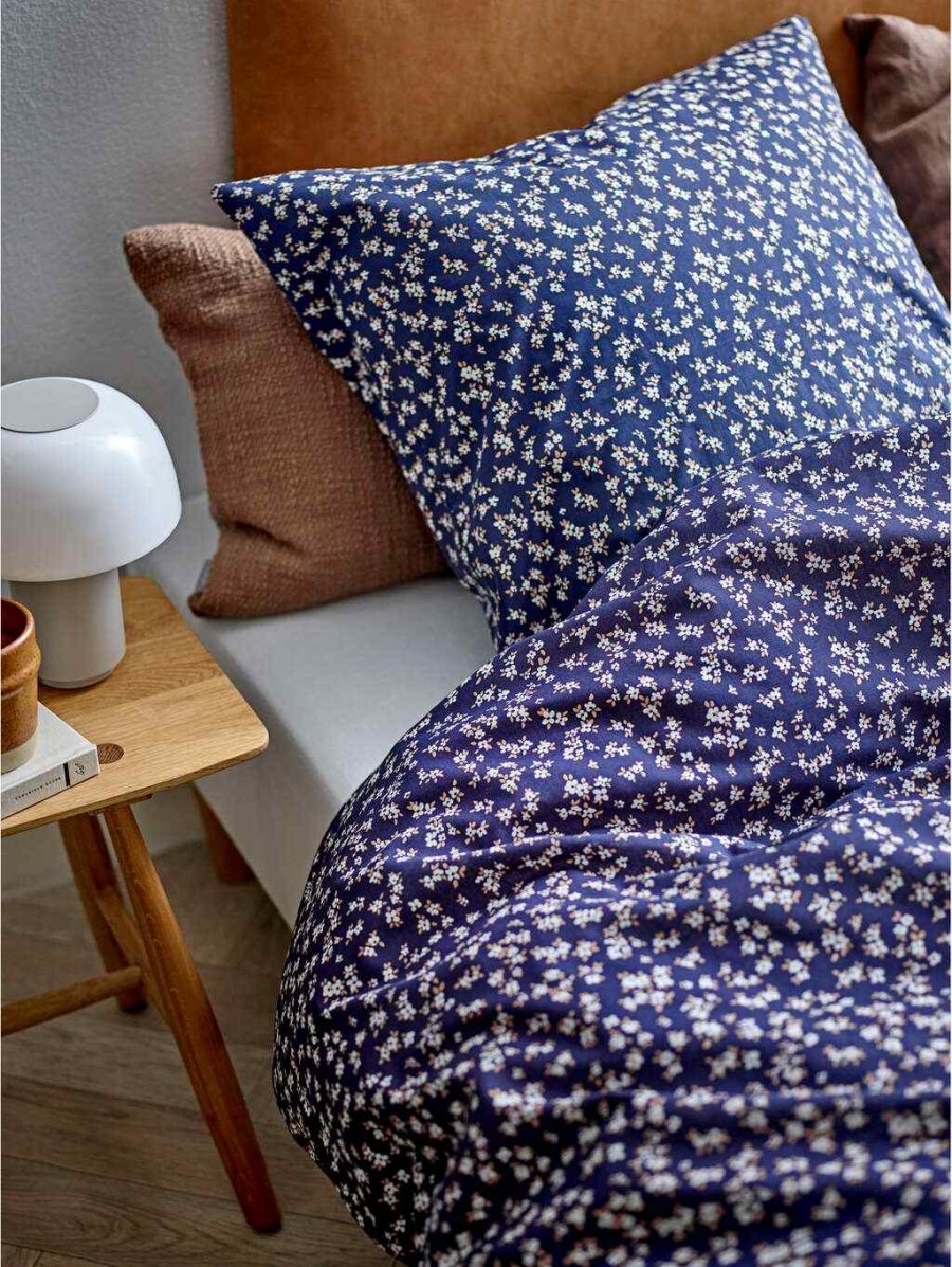 Södahl Painter's Garden Sengetj 140x220 cm, Navy Blue