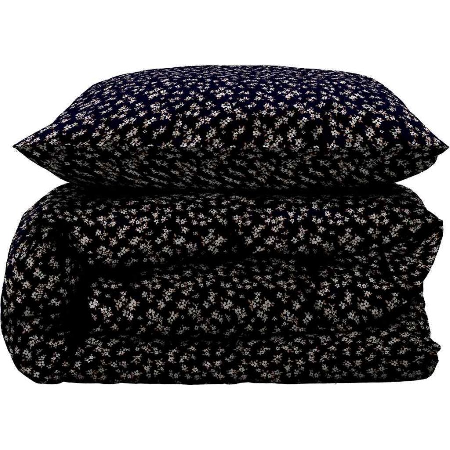 Södahl Painter's Garden Sengetj 140x220 cm, Navy Blue