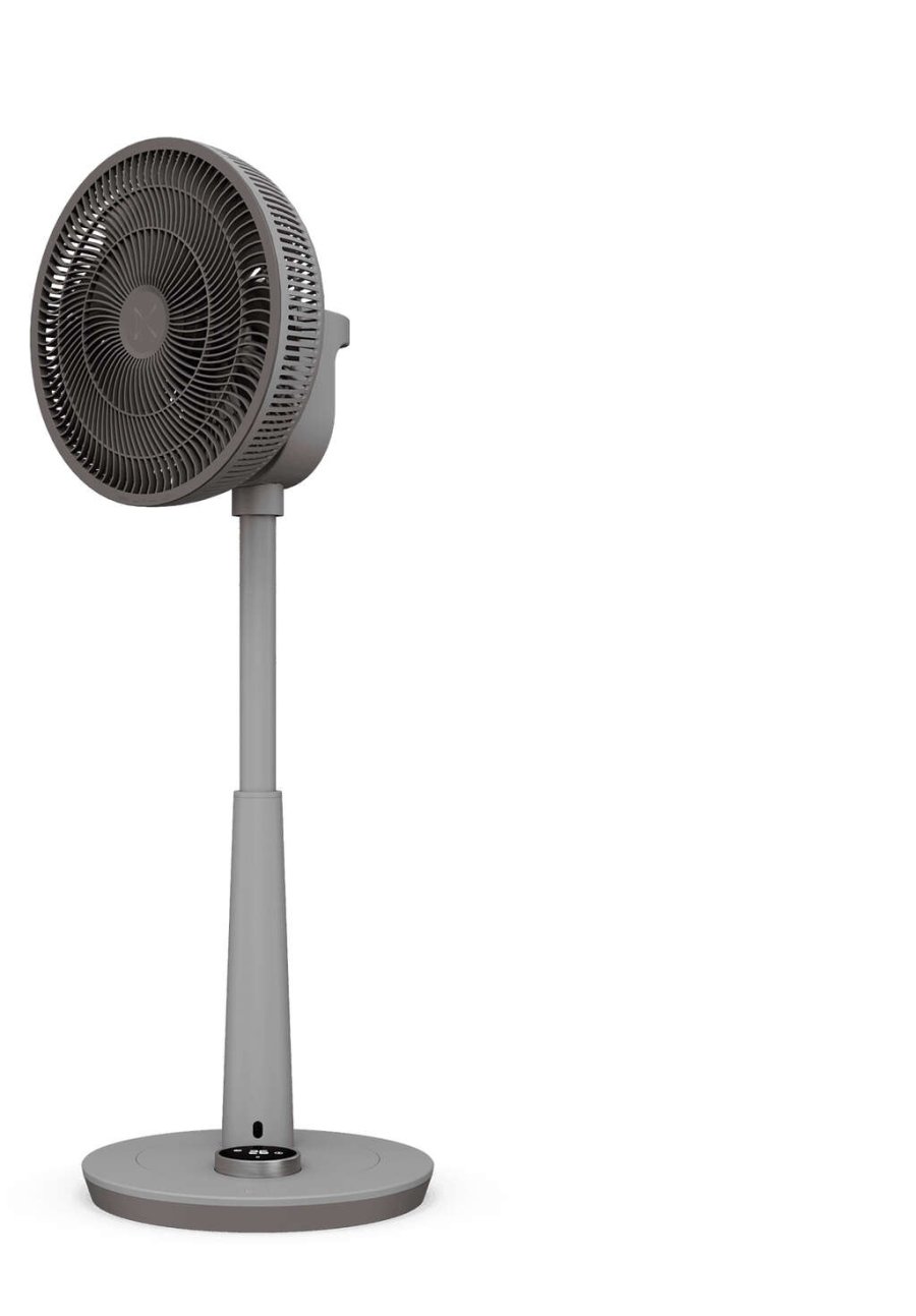 DUUX Whisper 2 Gulvventilator, Matte Grey