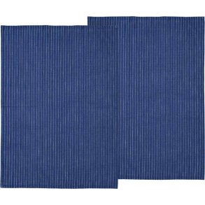 Södahl Line Viskestykke 2 stk. 50x70 cm, Royal Blue