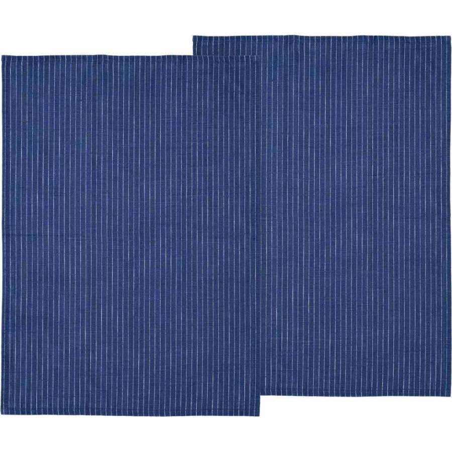 Sdahl Line Geschirrtuch 2er Set 50x70 cm, Royal Blue