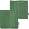 Sdahl Line Topflappen 2er Set 20x20 cm, Grn