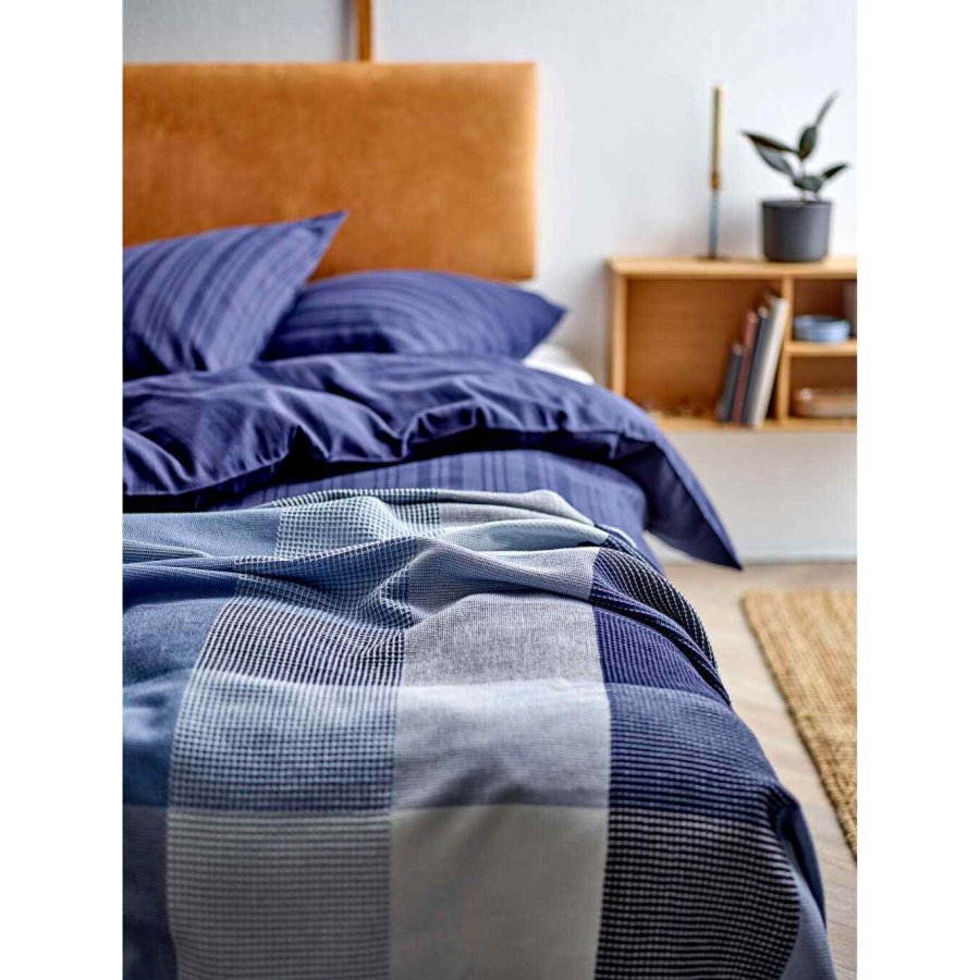 Sdahl Artisan Tagesdecke 260x250 cm, Navy Blue