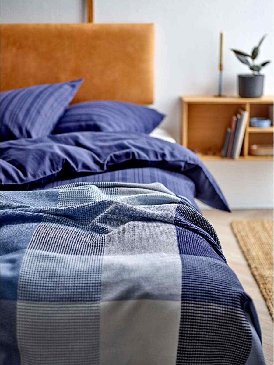 Sdahl Artisan Tagesdecke 260x250 cm, Navy Blue