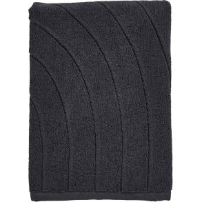 Zone Denmark Time Badetuch 70x140 cm, Schwarz