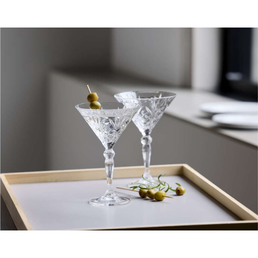 Lyngby Glas Melodia Cocktailglas 4er Set 21 cl