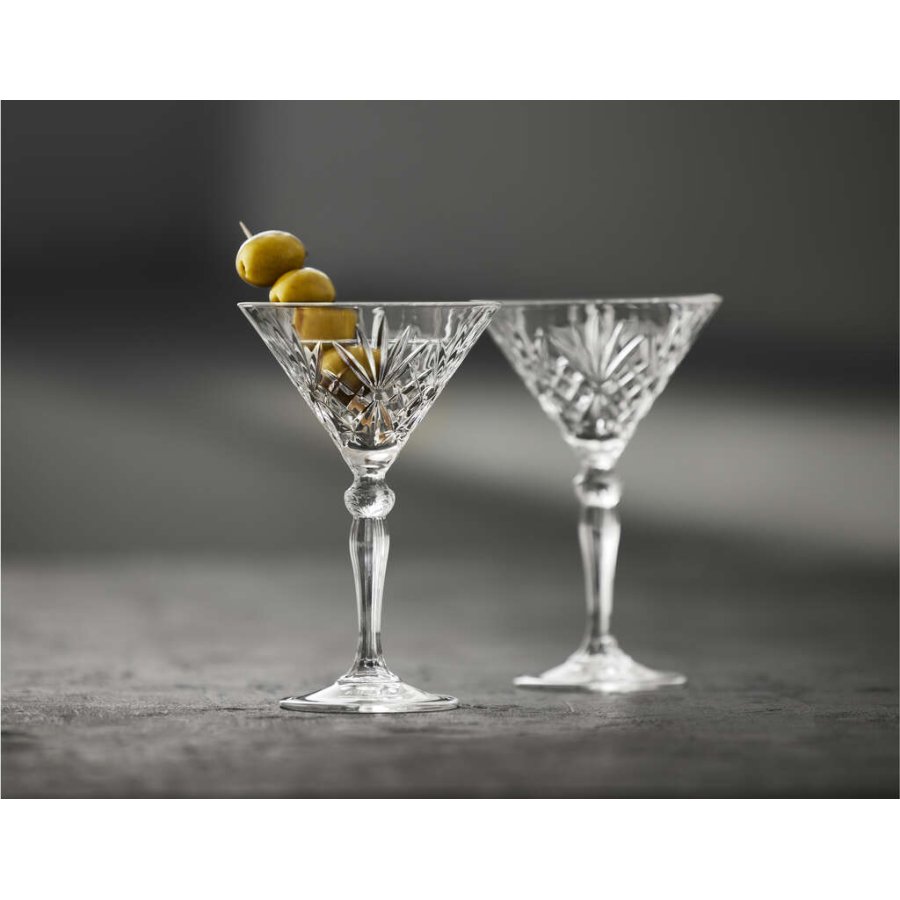 Lyngby Glas Melodia Cocktailglas 4er Set 21 cl