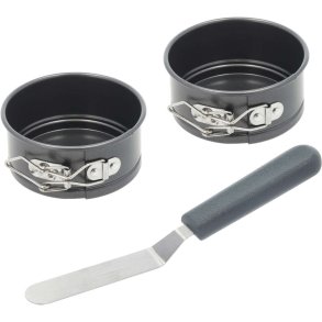 Blomsterbergs Mini-Springform-Set mit Palette 3er Set