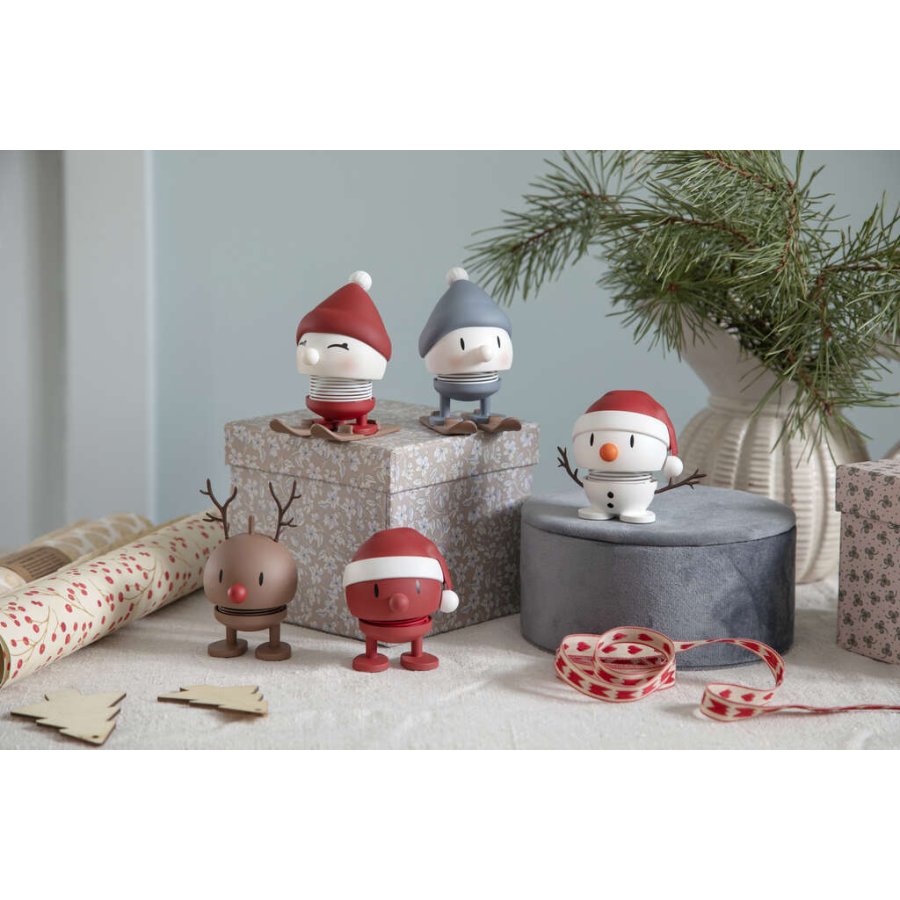 Hoptimist Soft Santa Snowman S, Hvid