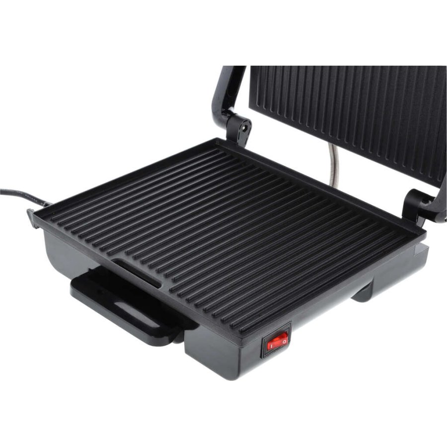 HOLM Paninigrill 2000W, Slv/Sort