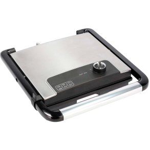 HOLM Paninigrill 2000W, Sølv/Sort