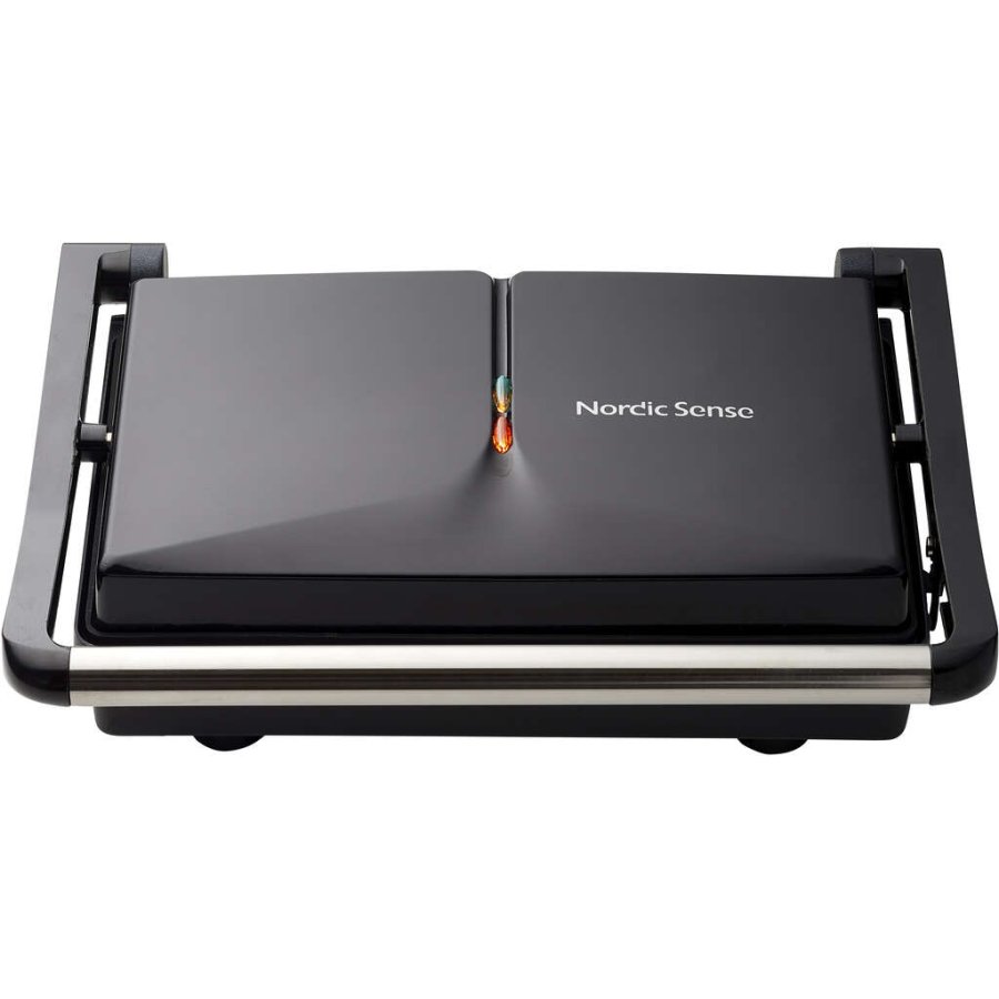 Nordic Sense Paninigrill 1000W, Sort