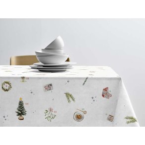 Södahl Christmas Days Dug 140x350 cm, Rød