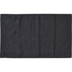 Zone Denmark Time Badematte 50x80 cm, Schwarz