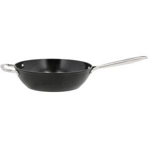 Pillivuyt Gourmet Travo Wok m. Keramisk Non-stick Belægning Ø28 cm, Sort