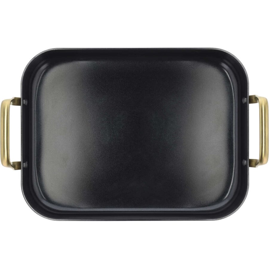 HOLM Brasserie Bradepande m. Keramisk Non-stick Belgning 34x26 cm, Aluminium