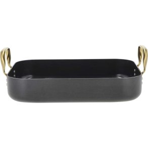 HOLM Brasserie Bradepande m. Keramisk Non-stick Belægning 34x26 cm, Aluminium