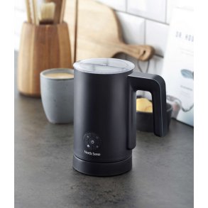 Nordic Sense Mælkeskummer 150/300 ml, Mat Sort