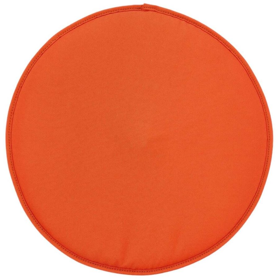 Zone Denmark Disc Kissen 33 cm, Orange Crush