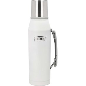 Thermos Thermosflasche 1,3 L, Mattweiß