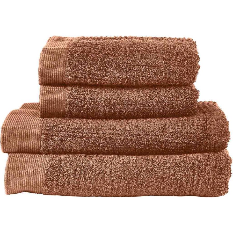 Zone Denmark Classic Handtuchset 4er Set, Terracotta