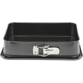 Blomsterbergs Federform rechteckig 28x20x6 cm, Edelstahl