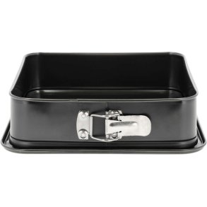 Blomsterbergs Federform Quadrat 24x24x6 cm, Edelstahl