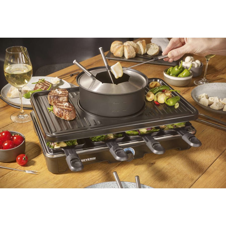 Severin Raclette m. Fondue, Sort