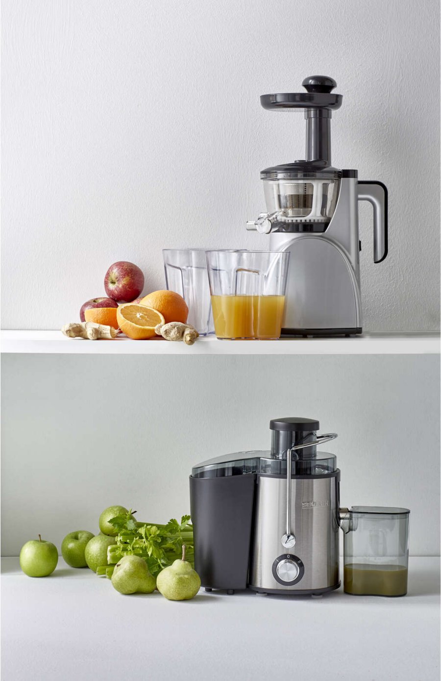 Severin Juicer 500 ml, Stl/Sort