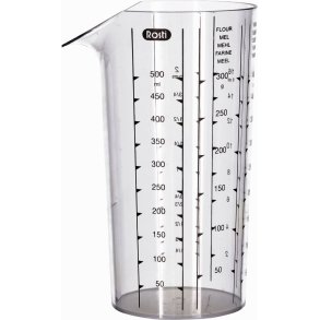 Rosti Classic Messbecher 0,5 L, Klar