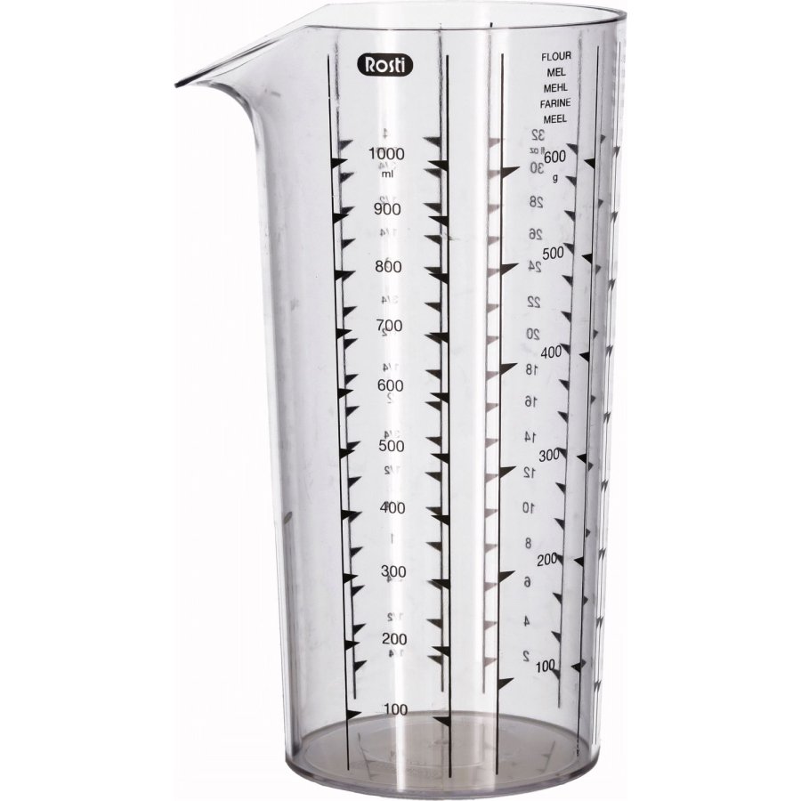 Rosti Classic Maatkan 1 L, Transparant