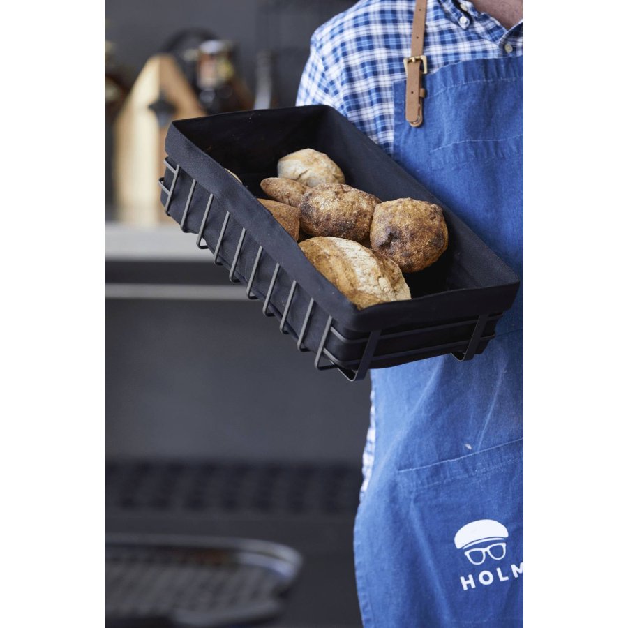 HOLM Brotkorb Gro, Schwarz