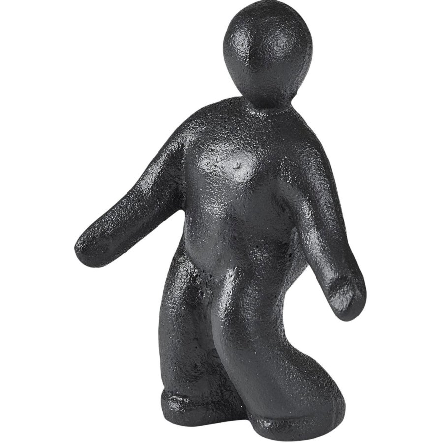 Mors Skulptur H14 cm, Schwarz