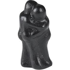 Mors Skulptur H8,5 cm, Schwarz