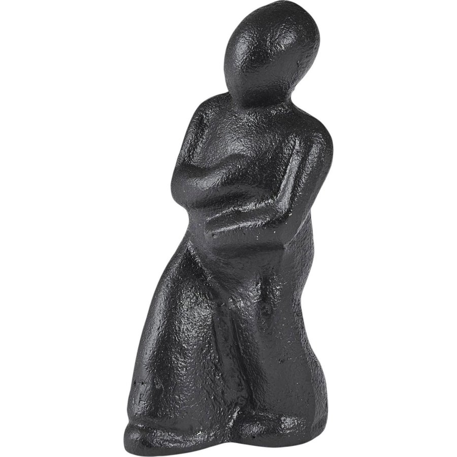 Mors Skulptur H13,5 cm, Schwarz
