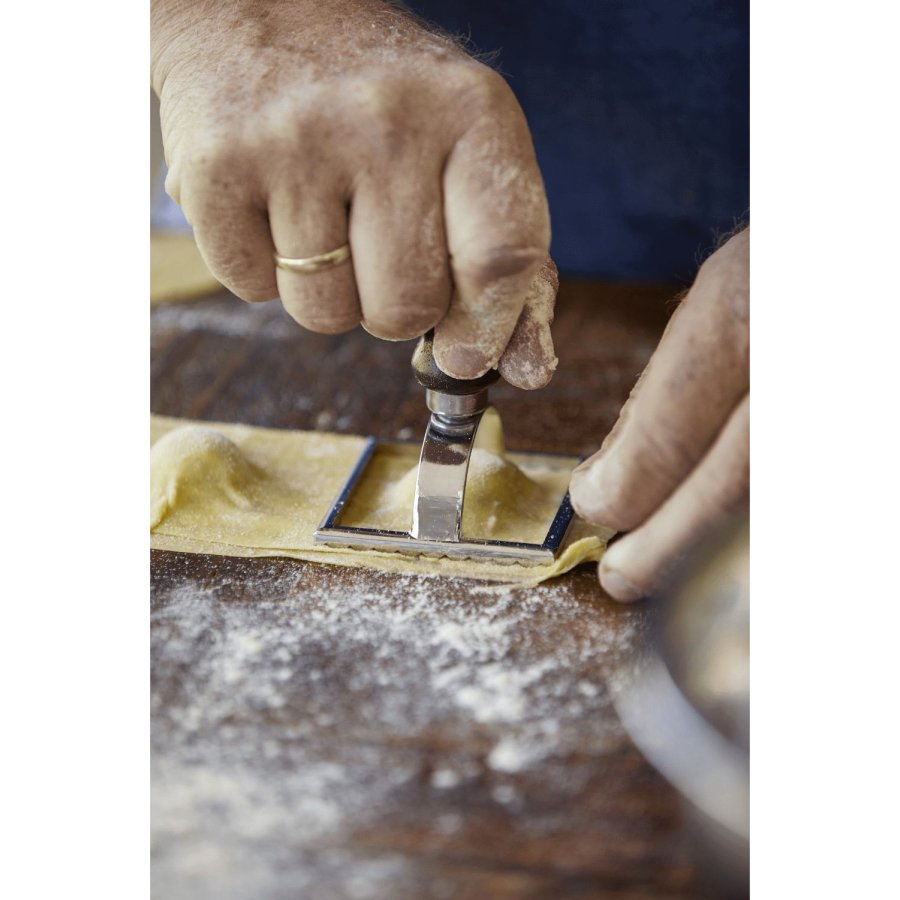 HOLM Ravioli-Ausstecker 2er Set, Schwarz/Metall