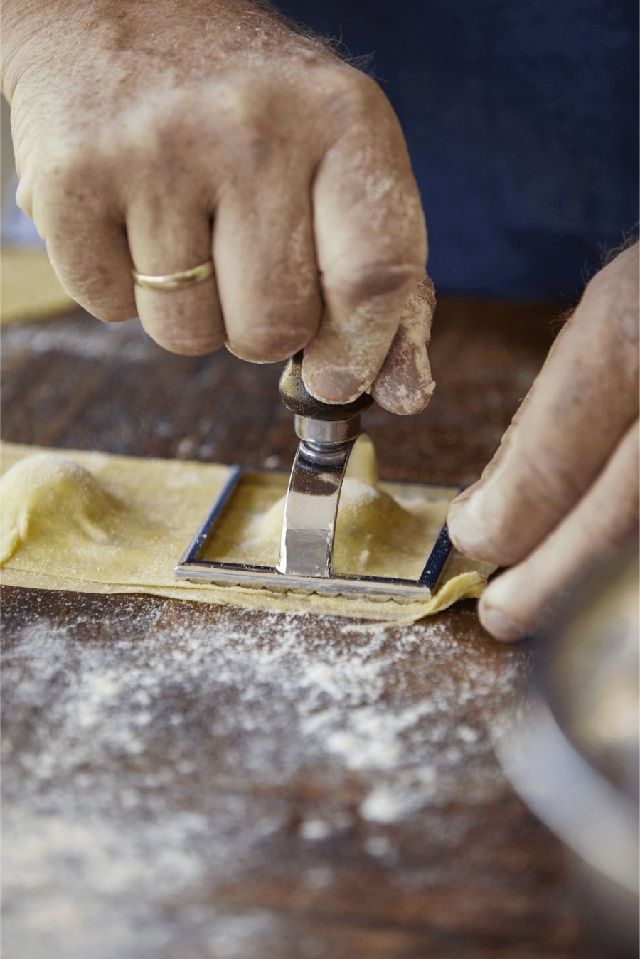 HOLM Ravioli-Ausstecker 2er Set, Schwarz/Metall