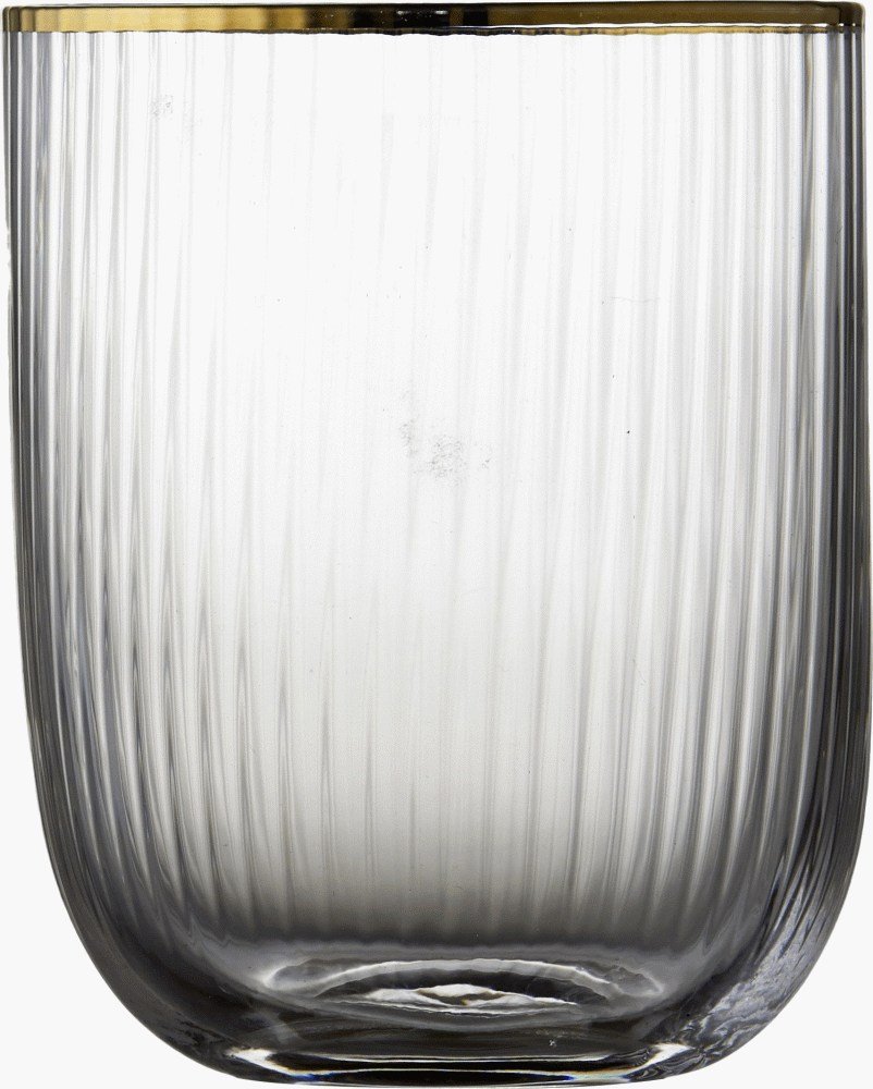 Lyngby Glas Palermo Tumbler Gold 4 stk. 35 cl